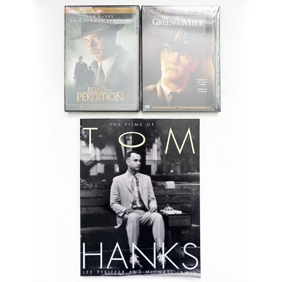 Misc Other - LOT 3 pc FILMS OF TOM HANKS by M Lewis L Pfeiffer GREEN MILE ROAD TO PERDITION
